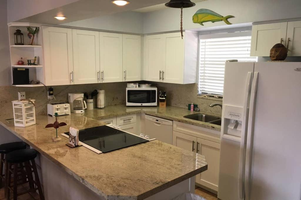 Licensed Mgr - 2/2 Villa - Oceanfront Beach Resort - Saltwater Lagoon & Marina! Key Largo Ngoại thất bức ảnh